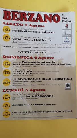 Festa Patronale San Pietro - 03/04/05 agosto 2019